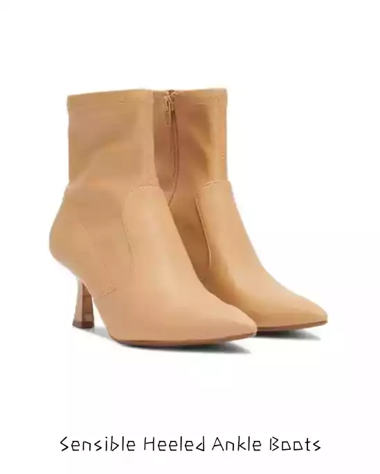 Sensible Heeled Ankle Boots